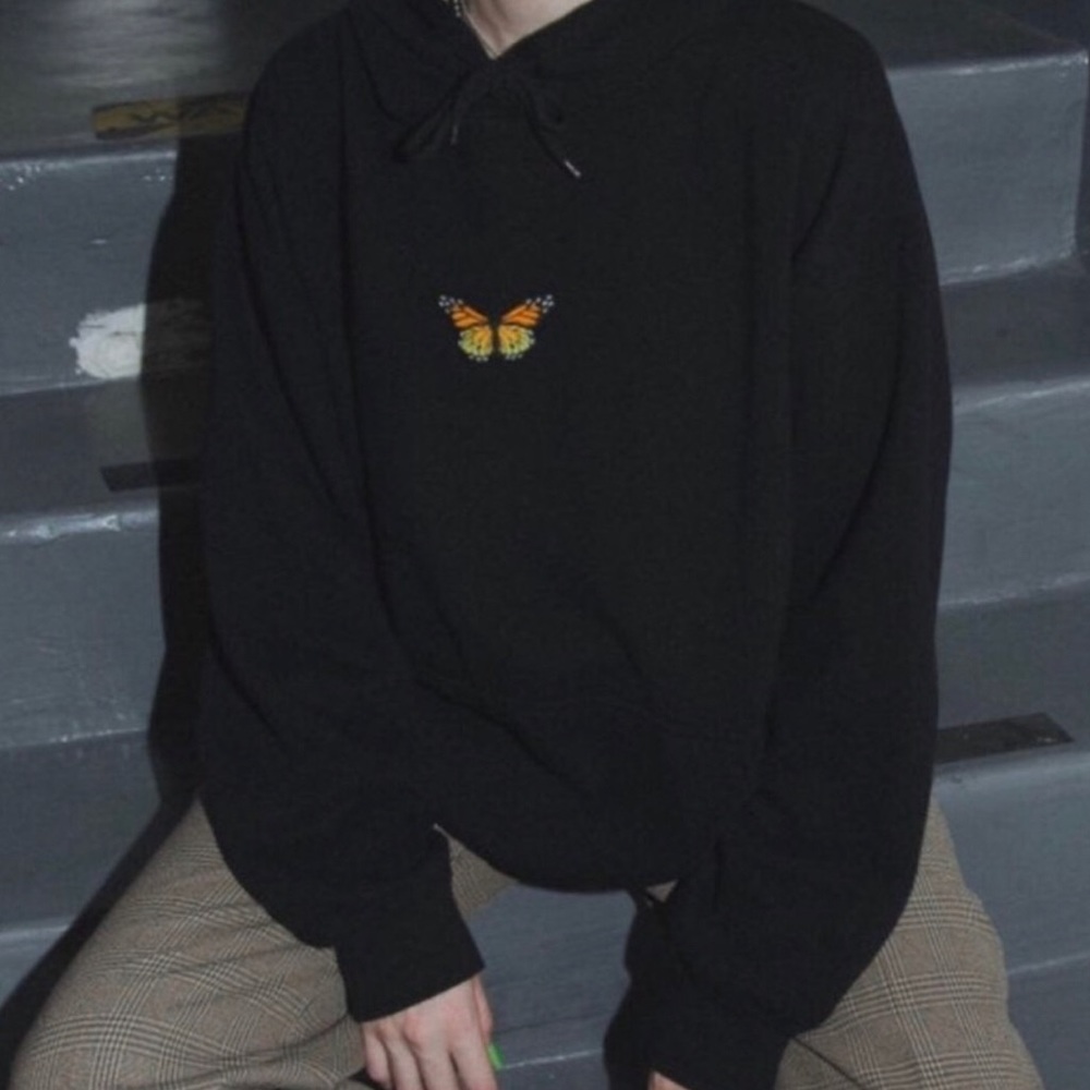 brandy melville butterfly hoodie